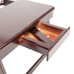 Laptop Desk/Breakfast Serving Bed Table Adjustable 100% Bamboo