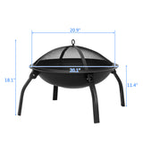 Iron Fire Pit Bowl
